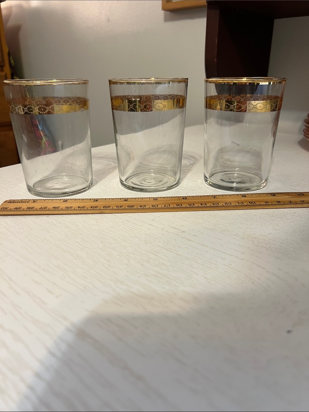 Libby Gold ROM Juice Glasses- Set of 3